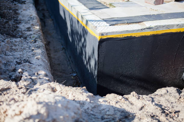 Residential Vapor Barrier Installation installation at a Ramsey, MN home by SJ Waterproofing Pros